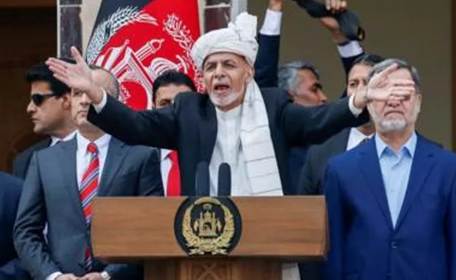 Bomb Blast At Ashraf Ghani Oath Taking Ceremony In Afghanistan - Sakshi