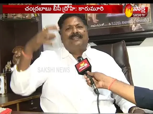 YSRCP Leader Karumuri Slams Chandrababu Naidu