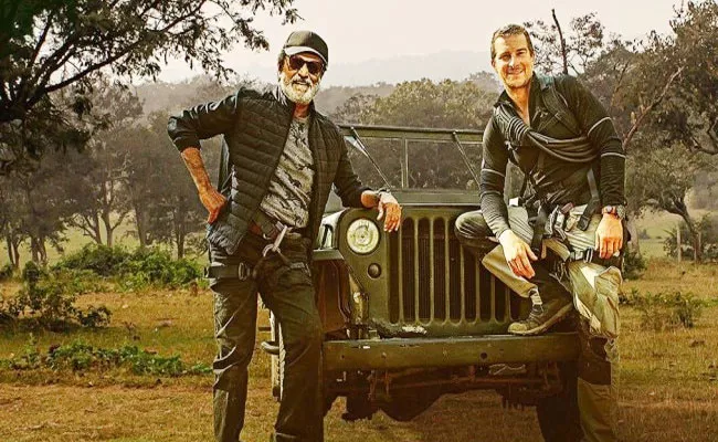 Super Star Rajinikanth Into The Wild with Bear Grylls Second Promo - Sakshi