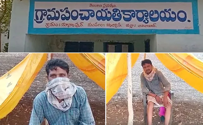 Coronavirus : Villagers Banned Lorry Driver In Adilabad   - Sakshi