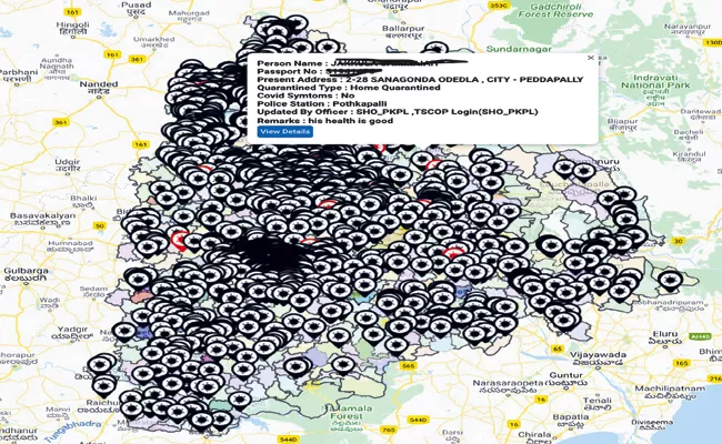 Police Department Using Geotagging For Home Quarantines Surveillance - Sakshi