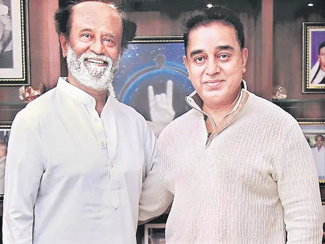 kamal haasan And rajinikanth is movie postponed to august - Sakshi