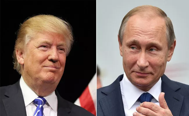 Donald Trump Thanks Vladimir Putin, Mohammad Bin Salman - Sakshi