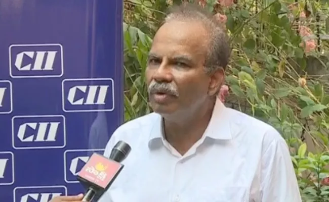 Low Production In Industries Over Lockdown Says CII AP Chairman Ramakrishna - Sakshi