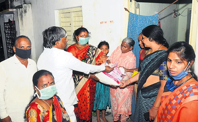 Padma Rao Goud Visit Orphan Child Home in Secunderabad - Sakshi