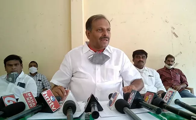 Gadikota Srikanth Reddy Criticizes Chandrababu Naidu - Sakshi