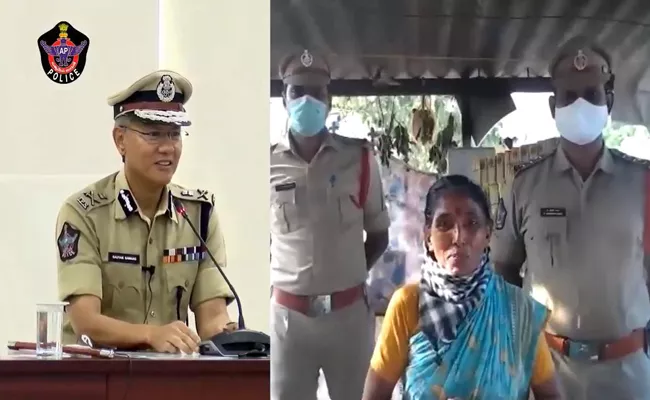 Gautam Sawang Saluted To Women Who Serve Cold Drinks For Police - Sakshi