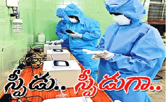 Coronavirus: Virus Test Reports Speed Increased In Guntur - Sakshi