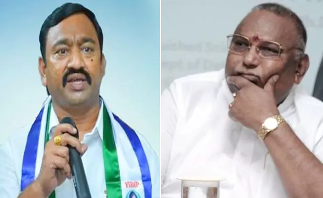 MLA Namburu Shankarrao Fires On TDP Leader Rayapati Sambasiva Rao - Sakshi