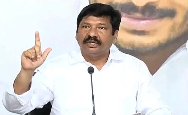 YSRCP MLA Jogi Ramesh Comments On Chandrababu - Sakshi