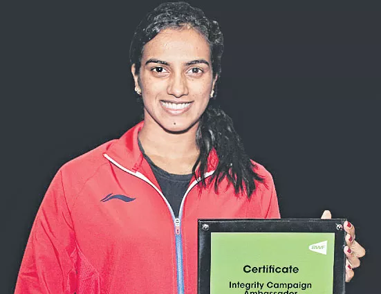 BWF names PV Sindhu as an ambassador for awareness campaign - Sakshi