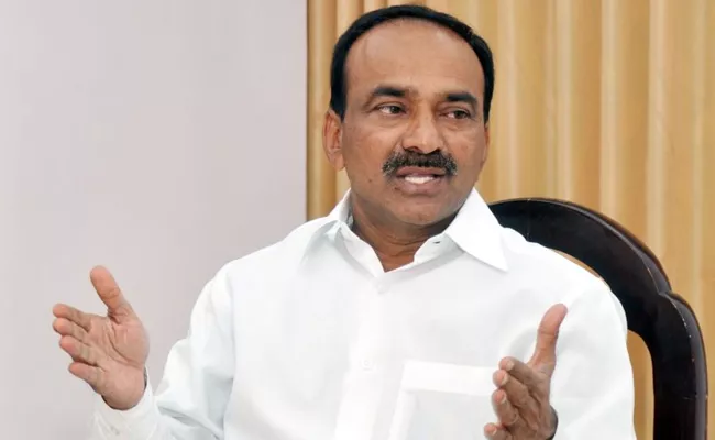 Minister Etela Rajender Review Meeting On Corona Prevention Measures - Sakshi