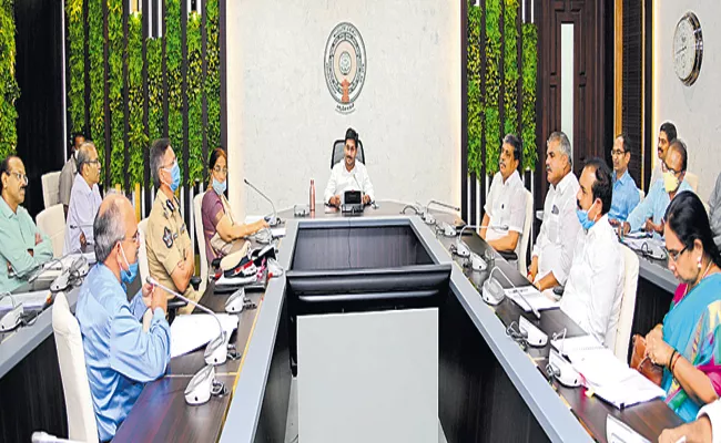 CM YS Jaganmohan Reddy Review Meeting With Officials On Covid-19 Prevention - Sakshi