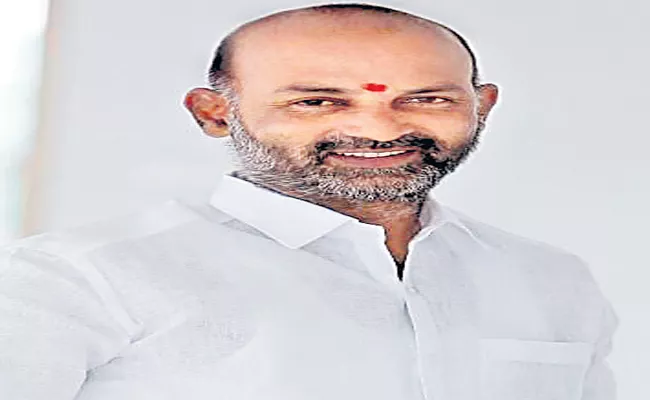 Bandi Sanjay Kumar Will Do Fasting For Farmers - Sakshi