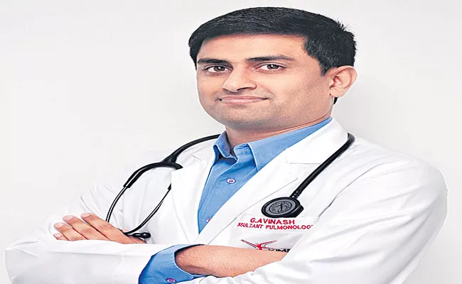 Exclusive Interview With Consultant Pulmonologist Dr Avinash Gade - Sakshi