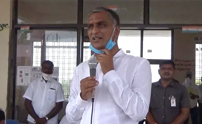 Coronavirus Minister Harish Rao Suggestions To Nai Brahmin Community - Sakshi