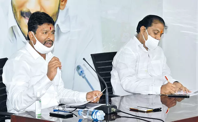 Vellampalli Srinivas And Malladi Vishnu Comments On Chandrababu - Sakshi