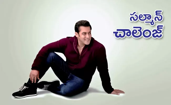 Salman Khan Starts Anna Daan Challenge For Needy People - Sakshi