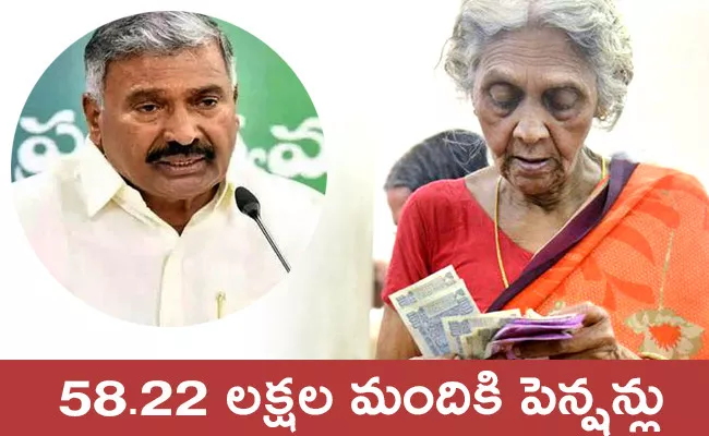 Peddireddy Ramachandra Reddy Says YSR Pension Kanuka Arrangements Completed - Sakshi