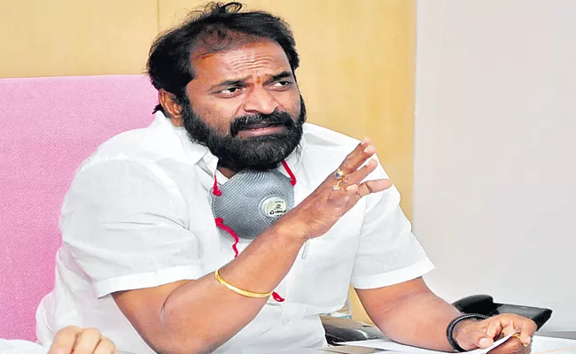 Srinivas Goud Mandate To excise officers on Gudumba issue - Sakshi