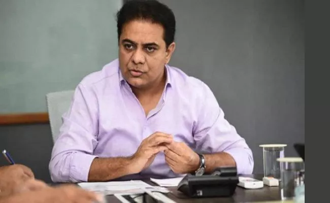 KTR Write Letter To Central Minister Ravi Shankar Prasad Over IT Industries - Sakshi