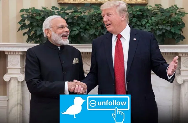 White House unfollow On PM Narendra Modi Twitter - Sakshi