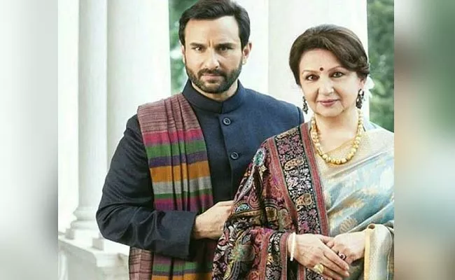 Saif Ali Khan Scares His Mother Sharmila Tagore Words In Lockdown - Sakshi