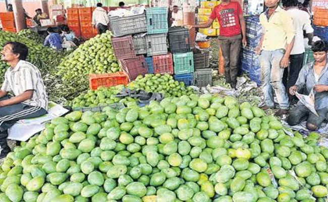 Kothapet Market Shifted to Koheda in One Week - Sakshi