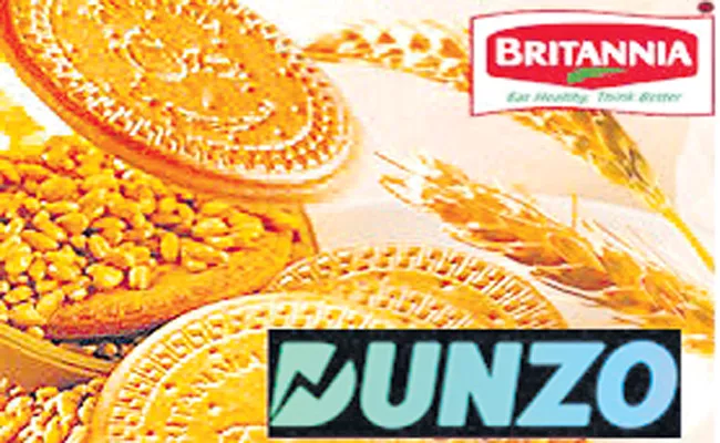 Britannia Industries Tie Up With Dunzo Delivery Partners - Sakshi