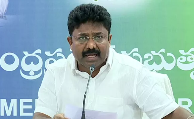 Adimulapu Suresh Fires On TDP For Creating Fake Allegations - Sakshi