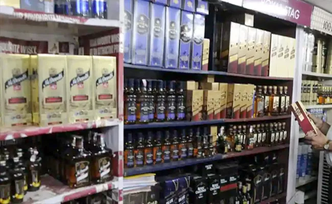 Sale Of Liquor Allowed In All Zones Except Malls And Containment Areas - Sakshi