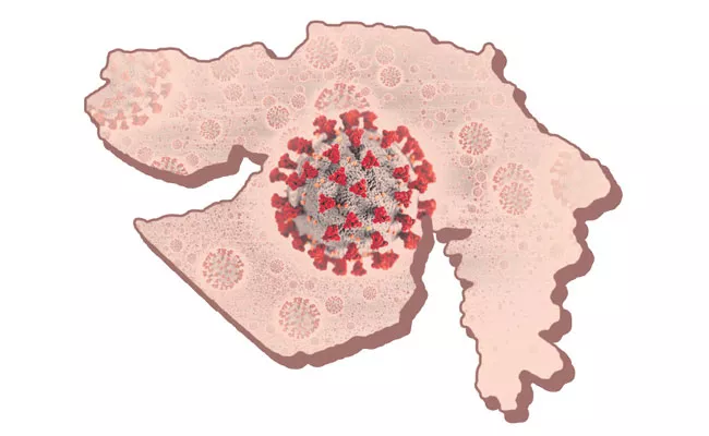 COVID-19: Coronavirus hotspots in Gujarat - Sakshi