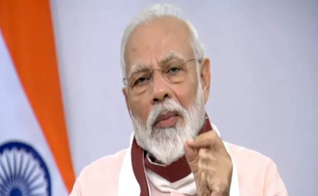 Prime Minister Narendra Modi Addressing the nation over Lockdown - Sakshi