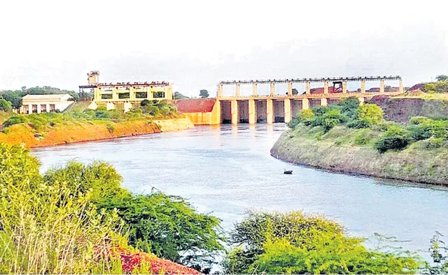 Increase of drain capacity for filling Rayalaseema projects - Sakshi