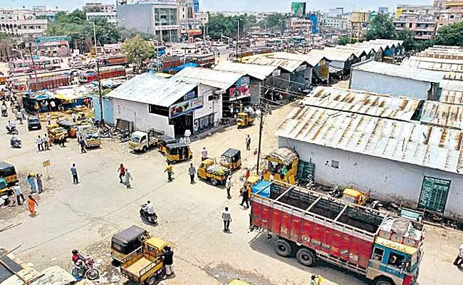 Kothapet Fruit Market Closed From Today Hyderabad - Sakshi