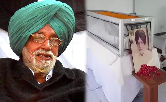 Gurdas Badal Father Of Punjab Minister Manpreet Singh Badal Passes Away - Sakshi