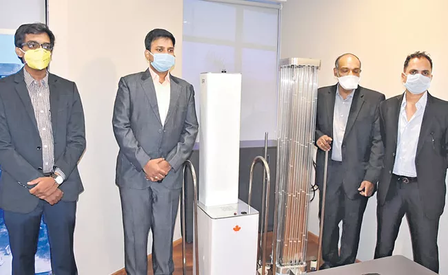 Robot Machine For Cleaning Beds In The ICU By Reevax Pharma - Sakshi