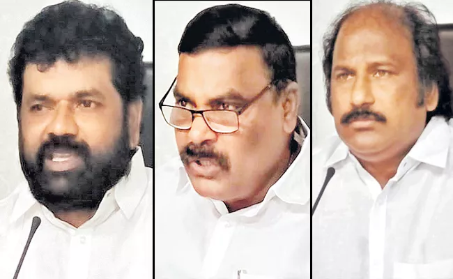 YSRCP Leaders Fires On Chandrababu - Sakshi