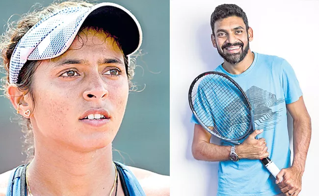 AITA Nominated Ankita Raina And Divij Sharan For Arjuna Award - Sakshi