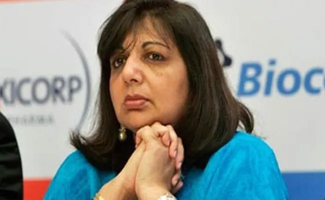 Ashamed to have abandoned migrans says Biocon  Kiran Mazumdar Shaw - Sakshi