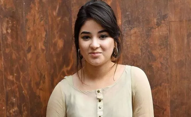 Zaira Wasim: Not Everyone Can Withstand Harsh Criticism - Sakshi