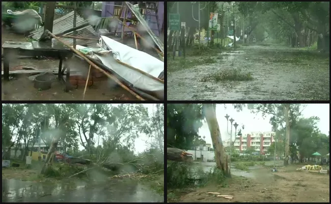 Super Cyclone Amphan Crossing West Bengal Coast - Sakshi