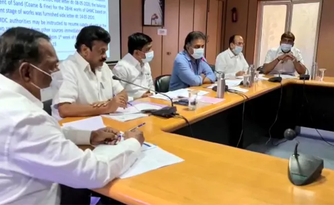 KTR Review Meeting Over Double Bed Room Housing Scheme In Hyderabad - Sakshi