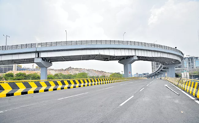 First level flyover works will be launch by Municipal Minister KTR  - Sakshi