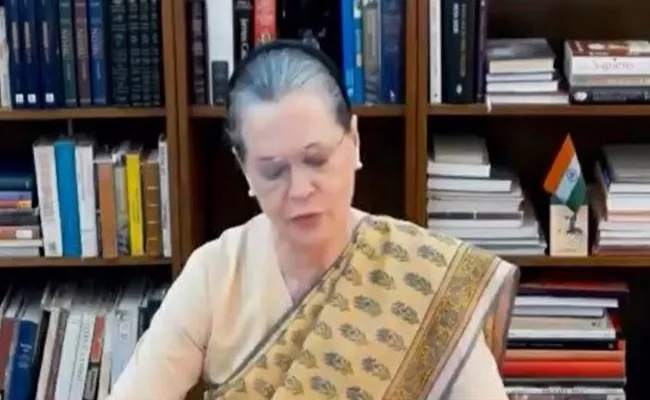 PMs Rs20 lakh cr package is cruel joke says SoniaGandhi - Sakshi