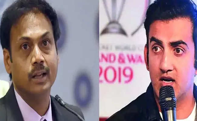 Gautam Gambhir Slams MSK Prasad For His  3D Comment - Sakshi