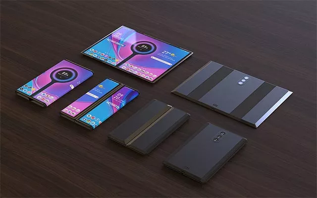 Xiaomi patents for foldable smartphone with rotating quad camera - Sakshi