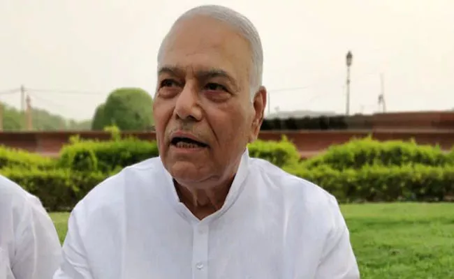 Yashwant Sinha Suggestions For Opposition Parties - Sakshi