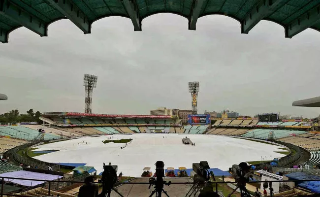 Amphan Cyclone: Eden Gardens spared from Amphans wrath - Sakshi