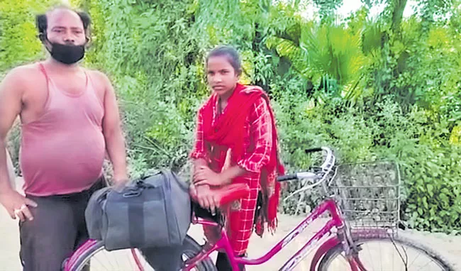 Bihar girl Jyoti Kumari puts studies over trial offer from cycling federation - Sakshi